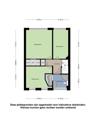 Floorplan - Polarisstraat 81, 8303 AD Emmeloord